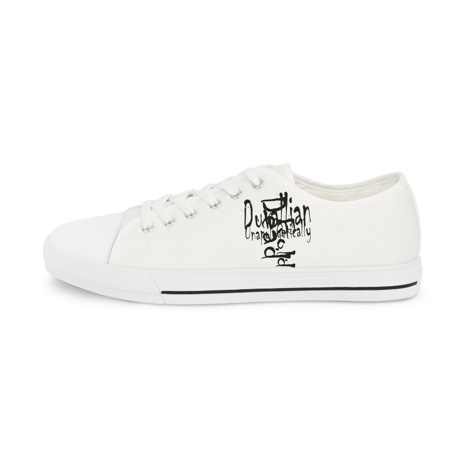 Duvallian Dead Men's Low Top Sneakers - Image 6