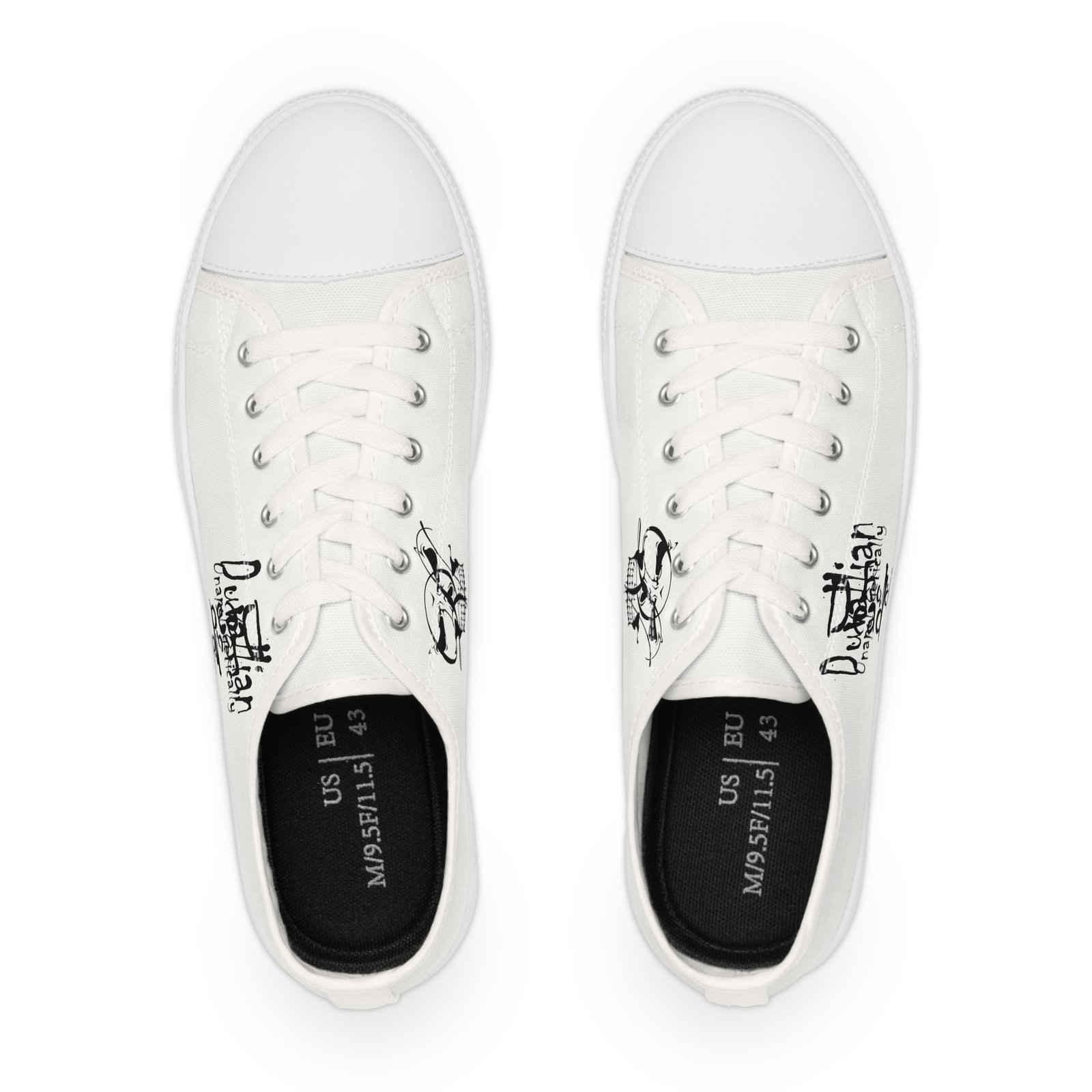 Duvallian Dead Men's Low Top Sneakers - Image 2