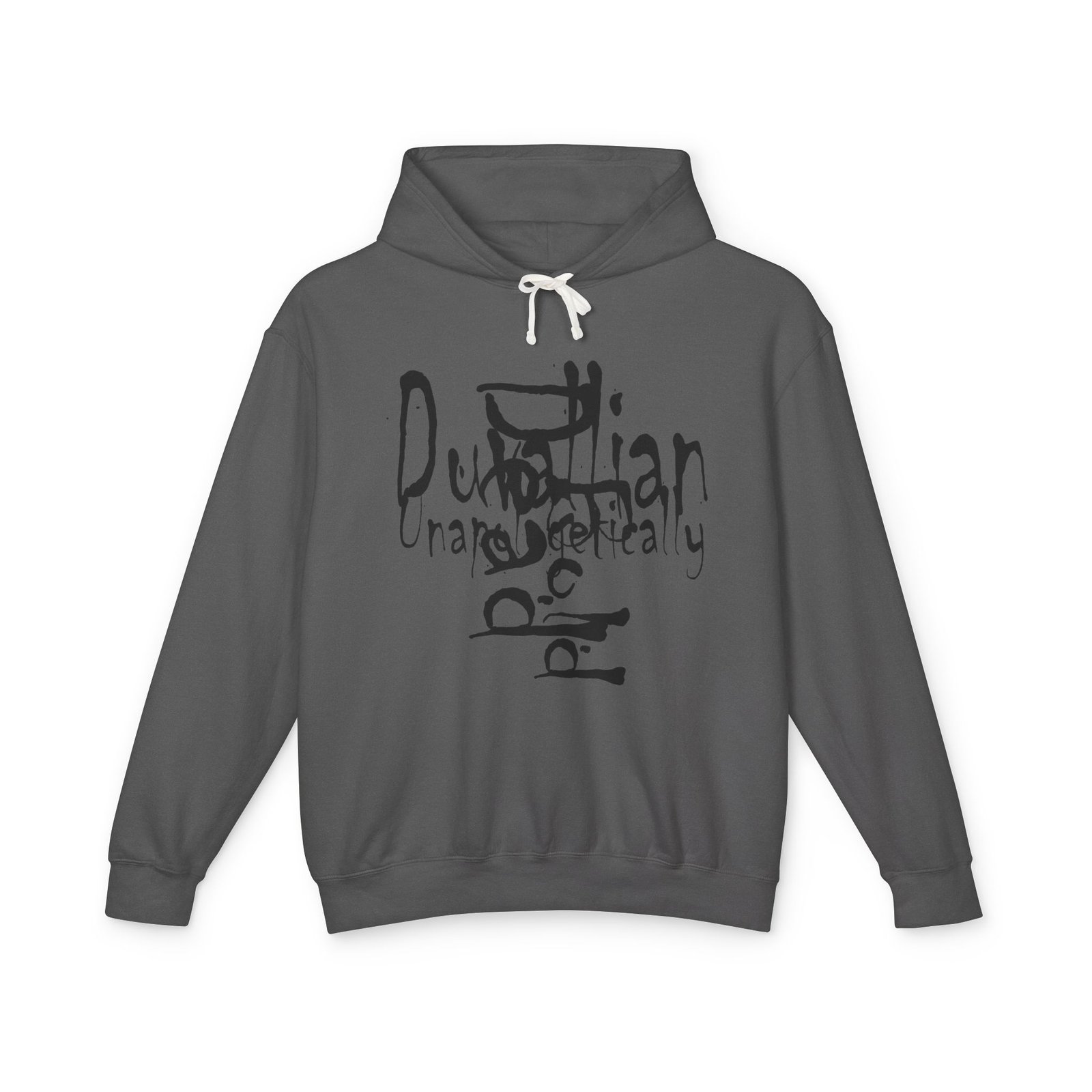 Strange Messy Hoodie (Lightweight Hooded Sweatshirt) - Image 3