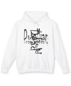 Strange Messy  Hoodie (Lightweight Hooded Sweatshirt)