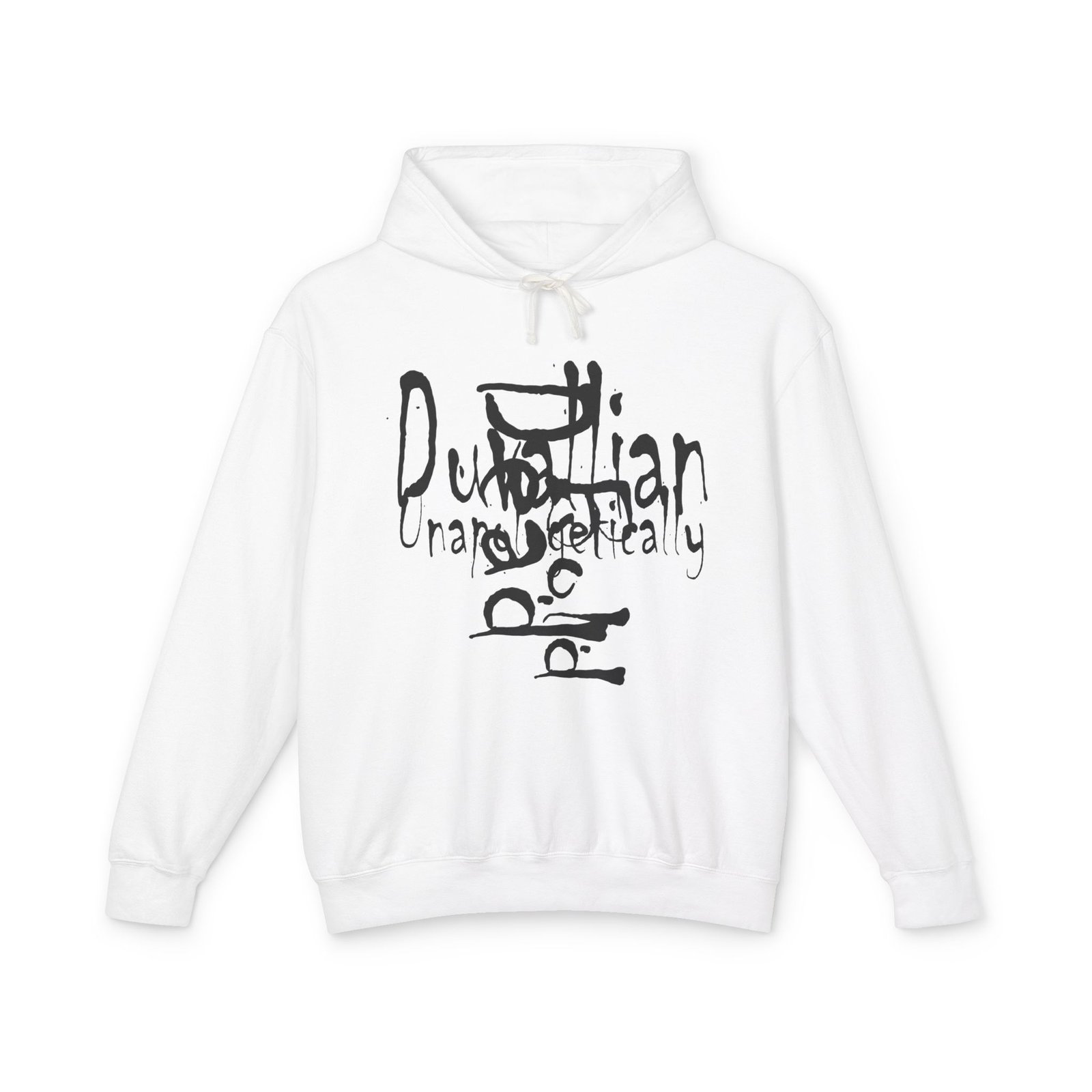 Strange Messy Hoodie (Lightweight Hooded Sweatshirt)