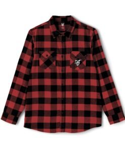 Skull-W Unisex Flannel Shirt