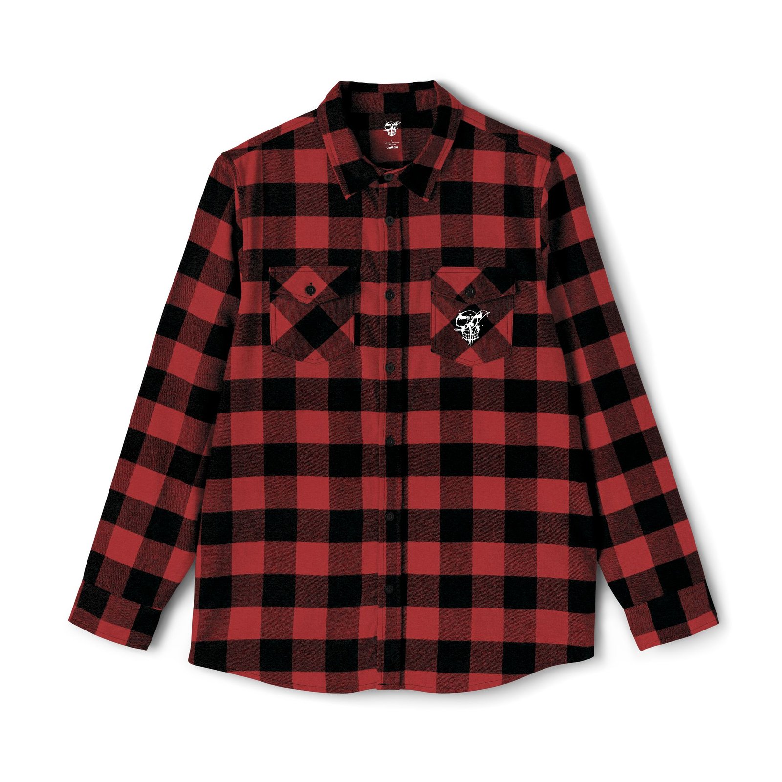 Skull-W Unisex Flannel Shirt