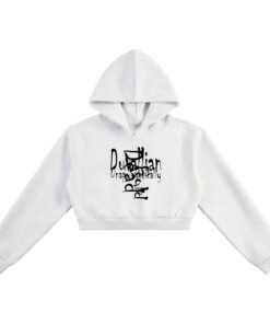 Messy (Essential Cropped Hoodie)