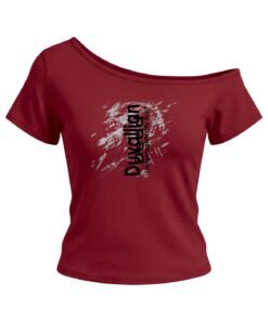 Hear With Me Women’s Off-the-Shoulder T-Shirt
