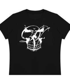 Skull BLK (Women's Sorona Crewneck T-Shirt)