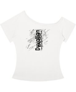 Hear With Me Women’s Off-the-Shoulder T-Shirt